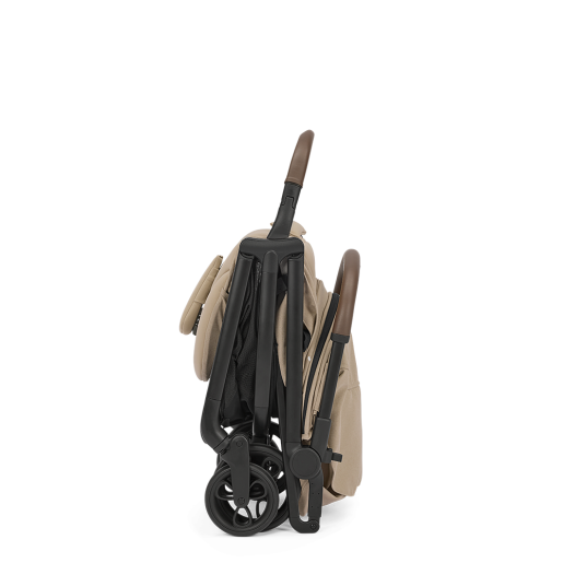 Joie - Carucior ultracompact Porto Cashew, compatibil bagaj de cabina, pliere automata, de la nastere pana la 22 kg