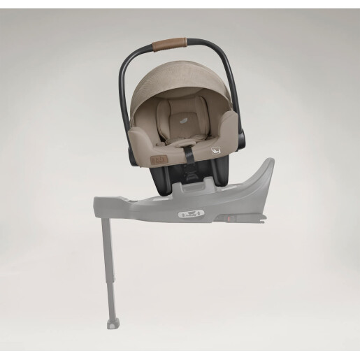 Joie - Scoica auto i-Starter cu tetiera reglabila, 40-75 cm, Sandstone, certificata R129