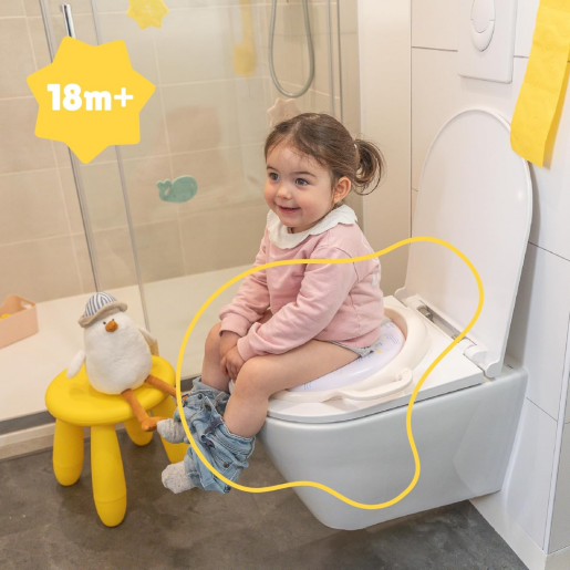 Badabulle - Reductor WC cu manere, Pescarus