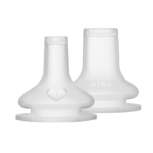 BIBS - Set 2 tetine din silicon pentru biberon tip Sippy Cup