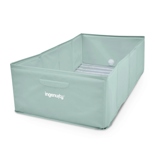 Ingenuity - Cadita pliabila pentru calatorii Tuckaway Travel Tub Sage