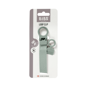 BIBS - Lantisor clip Loop pentru suzeta, Sage