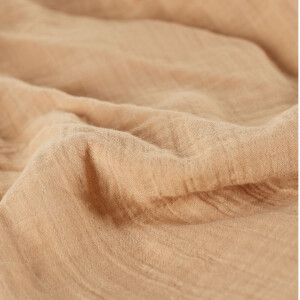 ONINO - Muselina multifunctionala din bumbac 100% organic, HUG.me, Oatmeal Beige, x1 bucata, 120 x 120 cm, certificata GOTS