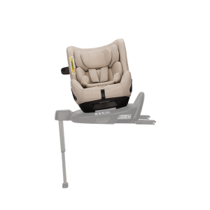 Nuna - Set Scaun auto rotativ i-Size TODL next Biscotti, 40-105 cm + Baza isofix BASE next i-Size pentru TODL next