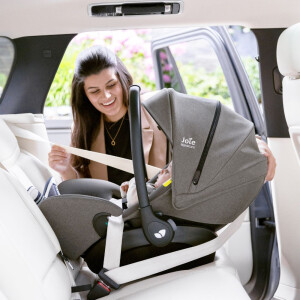 Joie - Scoica auto inclinabila i-Size i-Level Pro Signature Ebony, 40-87 cm, certificata R129