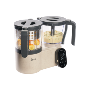 Babymoov - Robot multifunctional Nutribaby Evolution 5 in 1, cu functii integrate de feliere si razuire