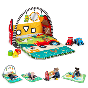 Baby Einstein - Centru de activitati Farm Explorers Busy Barnyard Grow With Me