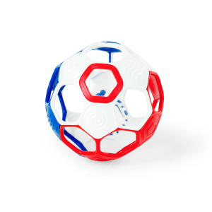 Bright Starts - Minge zornaitoare Grippin' Goals Alb-Albastru