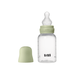 BIBS - Set complet biberon anticolici PP fara BPA, 150 ml, Silicon, Sage