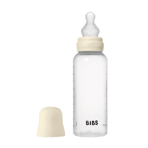 BIBS - Set complet biberon anticolici, 270 ml, Silicon, Ivory