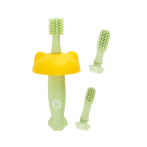 Badabulle - Periuta de dinti din silicon pentru bebelusi