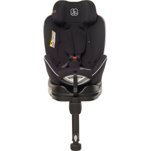 BabyGo - Scaun auto rotativ Fixleg 360 Black, 0-25 kg 