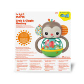 Bright Starts - Jucarie multi-senzoriala, "Grab & Giggle Monkey"