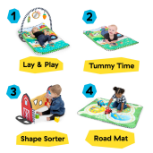 Baby Einstein - Centru de activitati Farm Explorers Busy Barnyard Grow With Me