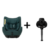 Nuna - Nuna - Set Scaun auto rotativ i-Size TODL next Lagoon, 40-105 cm + Baza isofix BASE next i-Size pentru TODL next, testat ADAC
