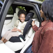 Joie - Scaun auto i-Traver Signature Sandstone, 100 - 150 cm, testat ADAC si certificat R129