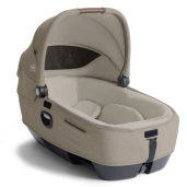 Joie - Landou auto Calmi R129 Signature Sandstone, 40-70 cm, testat ADAC si certificat R129