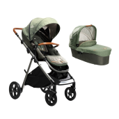 Joie - Carucior multifunctional 2 in 1, reglabil pe inaltime, Aeria Signature Pine