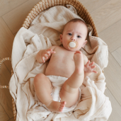 ONINO - Muselina multifunctionala din bumbac 100% organic, SNUGGLE.me, Pure Life, x1 bucata, 120 x 120 cm, certificata GOTS