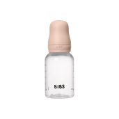 BIBS - Set complet biberon anticolici PP fara BPA, 150 ml, Silicon, Blush