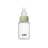 BIBS - Set complet biberon anticolici PP fara BPA, 150 ml, Silicon, Sage