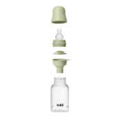 BIBS - Set complet biberon anticolici PP fara BPA, 150 ml, Silicon, Sage