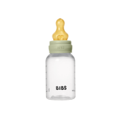 BIBS - Set complet biberon anticolici PP fara BPA, 150 ml, Latex, Sage