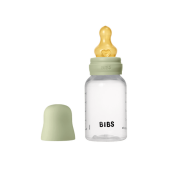 BIBS - Set complet biberon anticolici PP fara BPA, 150 ml, Latex, Sage
