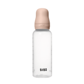 BIBS - Set complet biberon anticolici PP fara BPA, 270 ml, Silicon, Blush