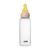 BIBS - Set complet biberon anticolici, 270 ml, Latex, Blush