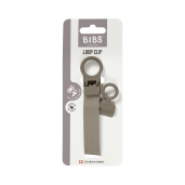 BIBS - Lantisor clip Loop pentru suzeta, Dark Oak