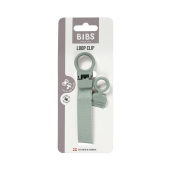BIBS - Lantisor clip Loop pentru suzeta, Sage
