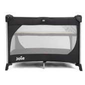 Joie - Patut pliant cu 2 niveluri Allura 120 cm, Black Ink