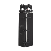 Joie - Patut pliant cu 2 niveluri Allura 120 cm, Black Ink