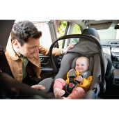 Joie - Scoica auto i-Snug 2 cu tetiera reglabila, 40-75 cm, Moonlight, testata ADAC si certificata R129