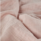 ONINO - Muselina multifunctionala din bumbac 100% organic, HUG.me, Warm Peach, x1 bucata, 120 x 120 cm, certificata GOTS