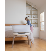 Graco - Patut co-sleeper Eluma Nest Luna cu leganare automata si sistem inteligent de detectare a plansului