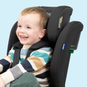 Graco - Scaun auto Eldura Midnight, 76-150 cm, certificat R129