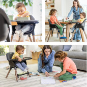 Graco - Scaun de masa 3 in 1 Presti, Charcoal