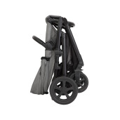Graco - Carucior pentru copii multifunctional 3 in 1 Near2Me DLX Ash (Carucior Near2Me DLX + Landou Near2Me DLX + Scoica SnugLite)