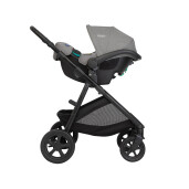 Graco - Carucior pentru copii multifunctional 3 in 1 Near2Me DLX Ash (Carucior Near2Me DLX + Landou Near2Me DLX + Scoica SnugLite)