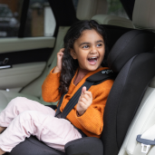 Joie - Scaun auto i-Size i-Irvana Gray Denim, 76-150 cm, certificat R129