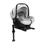 Joie - Scoica auto inclinabila i-Size i-Level Oyster, colectia Signature, nastere-85 cm, testata ADAC
