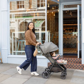 Joie - Carucior ultracompact Parcel LX, nastere - 22 kg, Signature Evergreen