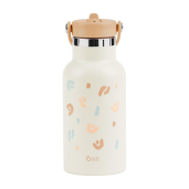 Babymoov - Sticla termoizolanta din inox Little Explorer Animal Print Ivory