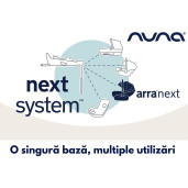 Nuna - Scoica auto i-Size ARRA Next Caviar, 40-85 cm, testata ADAC