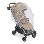 Joie - Carucior ultracompact Porto Cashew, compatibil bagaj de cabina, pliere automata, de la nastere pana la 22 kg