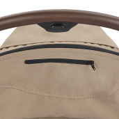 Joie - Carucior ultracompact Porto Cashew, compatibil bagaj de cabina, pliere automata, de la nastere pana la 22 kg