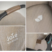 Joie - Scoica auto i-Starter cu tetiera reglabila, 40-75 cm, Sandstone, certificata R129