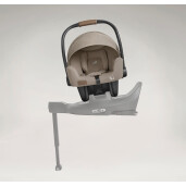 Joie - Scoica auto i-Starter cu tetiera reglabila, 40-75 cm, Sandstone, certificata R129